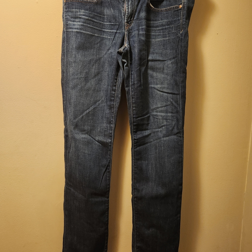 Women's Classic Blue Straight Leg Jeans